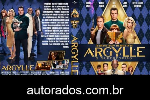 Argylle: O Superespião (2024) DVD-R AUTORADO –