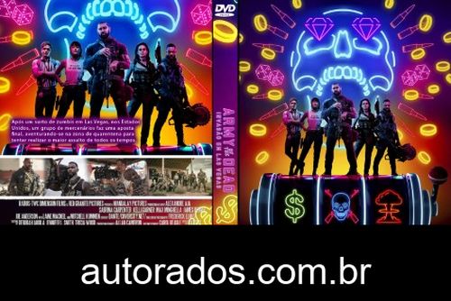 Army of the Dead: Invasão em Las Vegas (2021) DVD-R AUTORADO –