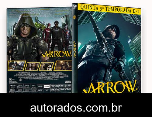 Arrow 5ª temporada (2017) DVD-R OFICIAL –