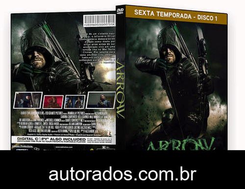 Arrow 6ª Temporada Completa (2017) DVD-R OFICIAL –