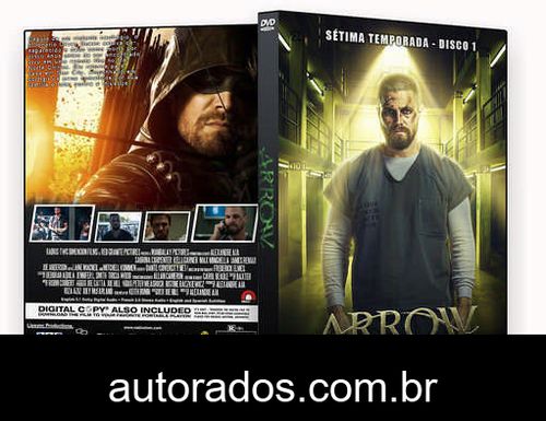 Arrow 7ª Temporada Completa (2018) DVD-R AUTORADO –