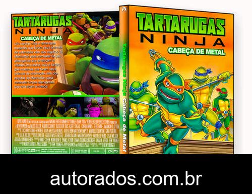 artarugas Ninja Cabeça De Metal (2019) DVD-R AUTORADO –