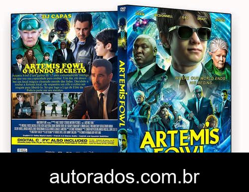 Artemis Fowl – O Mundo Secreto (2020) DVD-R AUTORADO –