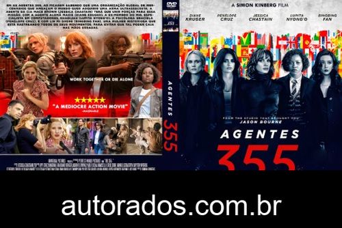 As Agentes 355 (2022) DVD-R AUTORADO –