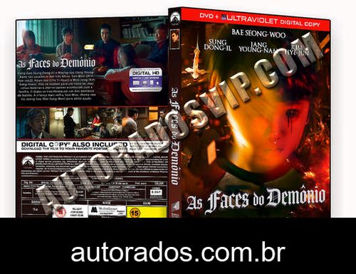 As Faces do Demônio (2021) DVD-R AUTORADO –