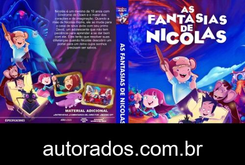 As Fantasias de Nicolas (2021) DVD-R AUTORADO –