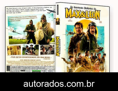 As Incríveis Histórias de Max e Léon (2018) DVD-R AUTORADO –