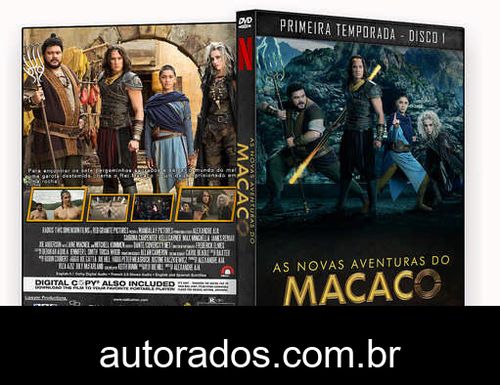 As Novas Aventuras do Macaco – 1ª Temporada Completa (2018) DVD-R AUTORADO –