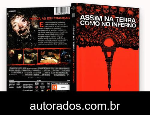 Assim na Terra Como no Inferno (2014) DVD-R AUTORADO –