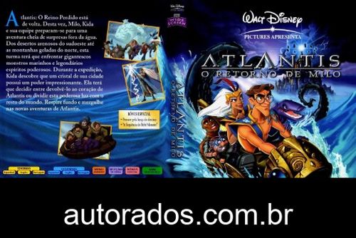 Atlantis – O Retorno de Milo (2003) DVD-R OFICIAL –