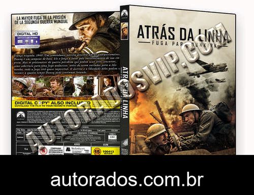 Atrás da Linha: Fuga para Dunkirk (2020) DVD-R AUTORADO –