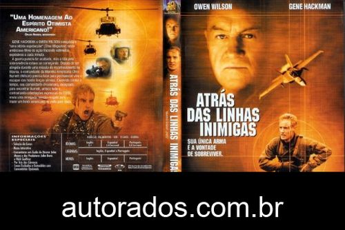 Atrás das Linhas Inimigas (2001) DVD-R OFICIAL –