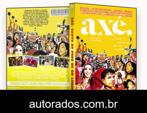 Axé: Canto do Povo de um Lugar (2017) DVD-R OFICIAL –