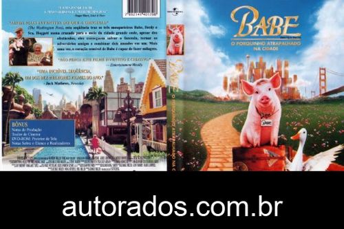 Babe: Um Porquinho na Cidade (1998) DVD-R AUTORADO –