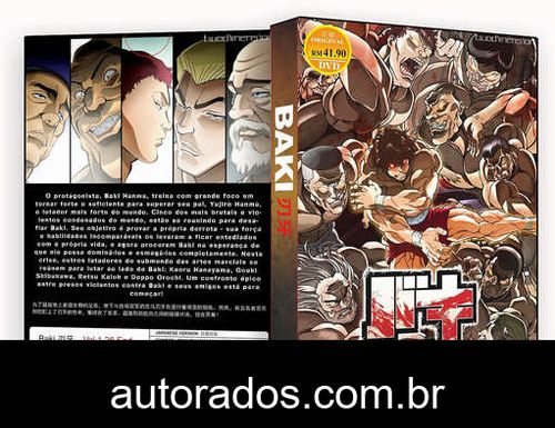 Baki – O Campeão 1ª Temporada Completa (2019) DVD-R AUTORADO –