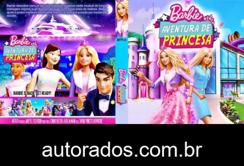 Barbie Aventura da Princesa (2021) DVD-R AUTORADO –