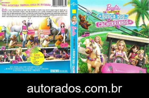 Barbie e Suas Irmãs Em Busca Dos Cachorrinhos (2016) DVD-R OFICIAL –