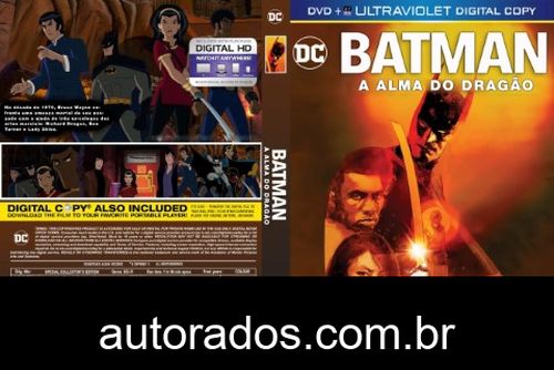 Batman: A Alma do Dragão (2021) DVD-R OFICIAL –
