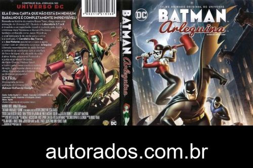 Batman e Arlequina – Pancadas e Risadas (2017) DVD-R AUTORADO –