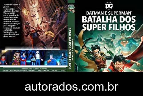Batman e Superman: Batalha dos Super Filhos (2023) DVD-R AUTORADO –