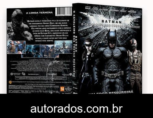 Batman: O Cavaleiro das Trevas Ressurge (2012) DVD-R OFICIAL –