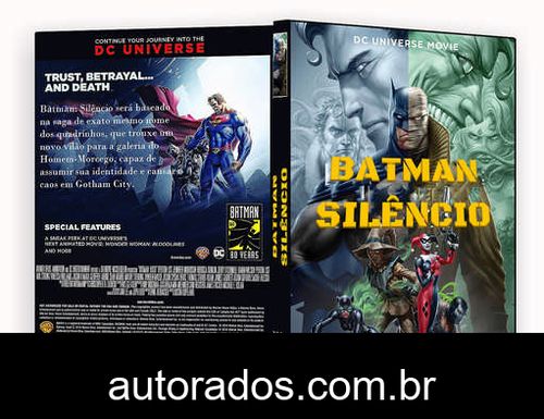 Batman: Silêncio (2019) DVD-R OFICIAL –