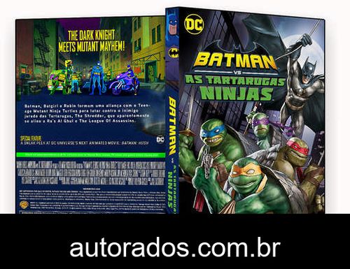 Batman vs Tartarugas Ninja (2019) DVD-R AUTORADO –