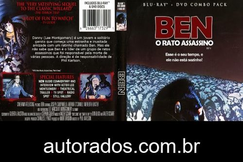 Ben, O Rato Assassino (1972) DVD-R AUTORADO –