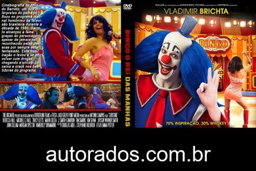 Bingo: O Rei das Manhãs (2017) DVD-R OFICIAL –
