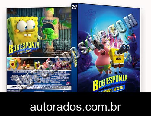 Bob Esponja O Incrível Resgate (2020) DVD-R AUTORADO –