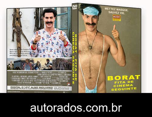 Borat: Fita de Cinema Seguinte (2020) DVD-R AUTORADO –