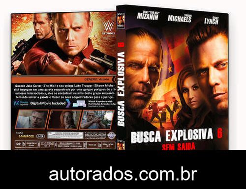 Busca Explosiva 6 Sem Saída (2018) DVD-R OFICIAL –