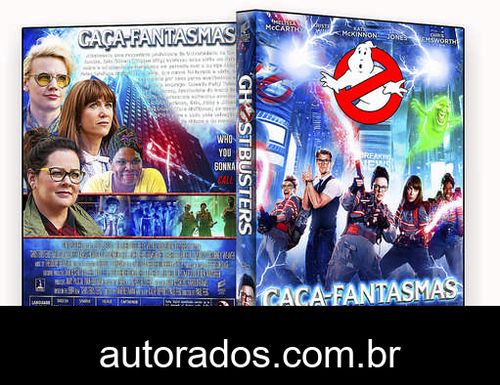 Caça-Fantasmas (2016) DVD-R OFICIAL –