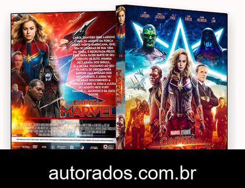 Capitã Marvel (2019) DVD-R OFICIAL –