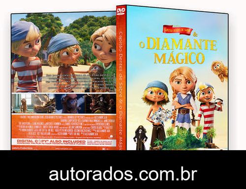 Capitão Dentes de Sabre & o Diamante Mágico (2020) DVD-R AUTORADO –
