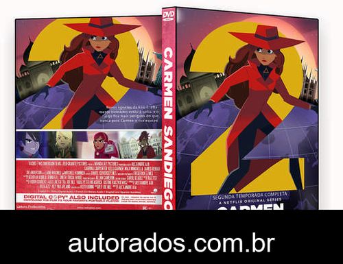Carmen Sandiego 2ª Temporada Completa (2019) DVD-R AUTORADO –