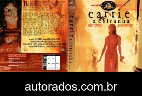 Carrie, a Estranha (1976) DVD-R AUTORADO –