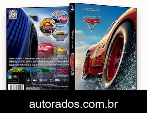 Carros 3 (2017) DVD-R OFICIAL –