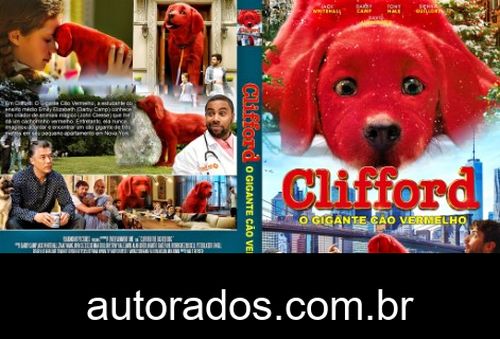 Clifford: O Gigante Cão Vermelho (2022) DVD-R AUTORADO –