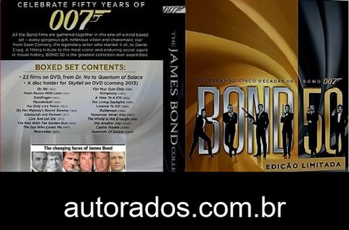 Colecao Completa James Bond 007 (1962-2015) DVD-R OFICIAL –