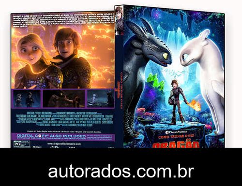 Como Treinar o Seu Dragão 3 (2019) DVD-R OFICIAL –