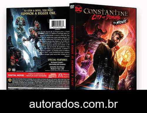 Constantine Cidade de Demônios O Filme (2018) DVD-R AUTORADO –