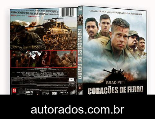 Corações de Ferro (2015) DVD-R OFICIAL –