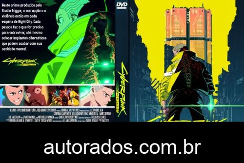 Cyberpunk: Mercenários 1ª Temporada Completa (2022) DVD-R AUTORADO –