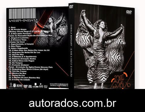 Daniela Mercury – O Axé, a Voz e o Violão – Ao Vivo (2016) DVD-R OFICIAL –