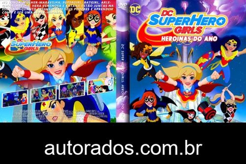 DC Super Hero Girls Heroinas Do Ano (2016) DVD-R OFICIAL –
