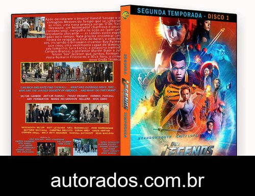 DC’s Legends of Tomorrow – 2ª Temporada Completa (2017) DVD-R AUTORADO –