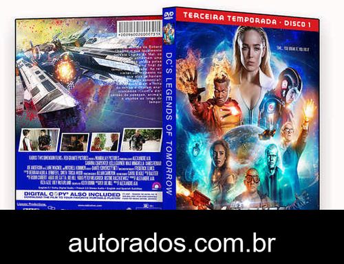 DC’s Legends of Tomorrow – 3ª Temporada Completa (2017) DVD-R AUTORADO –