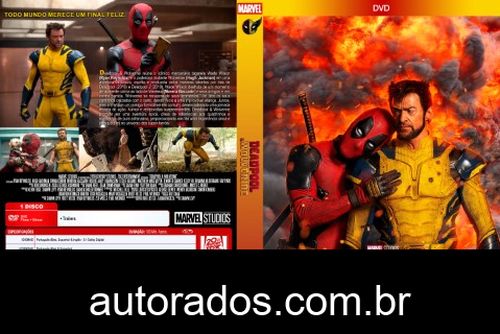 Deadpool & Wolverine (2024) DVD-R AUTORADO –