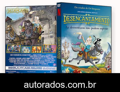 (Des)encanto – Disenchantment – 1ª Temporada Completa (2018) DVD-R AUTORADO –